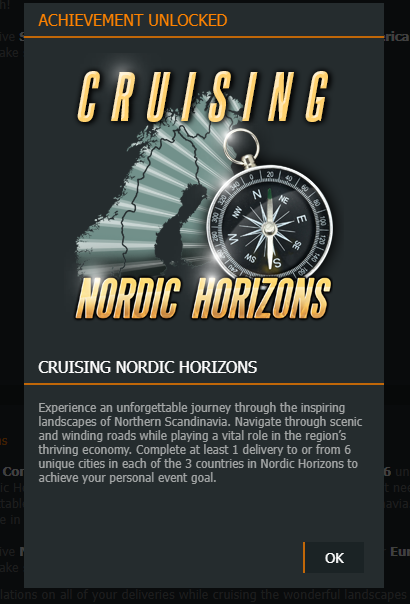 Nordic Horizons achievement World of trucks